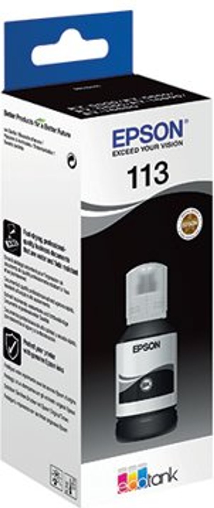 Office Monster | Epson Epson 113 Ecotank Black Ink Bottle C13T06B140 Epson Epson 113 Ecotank Black Ink Bottle C13T06B140