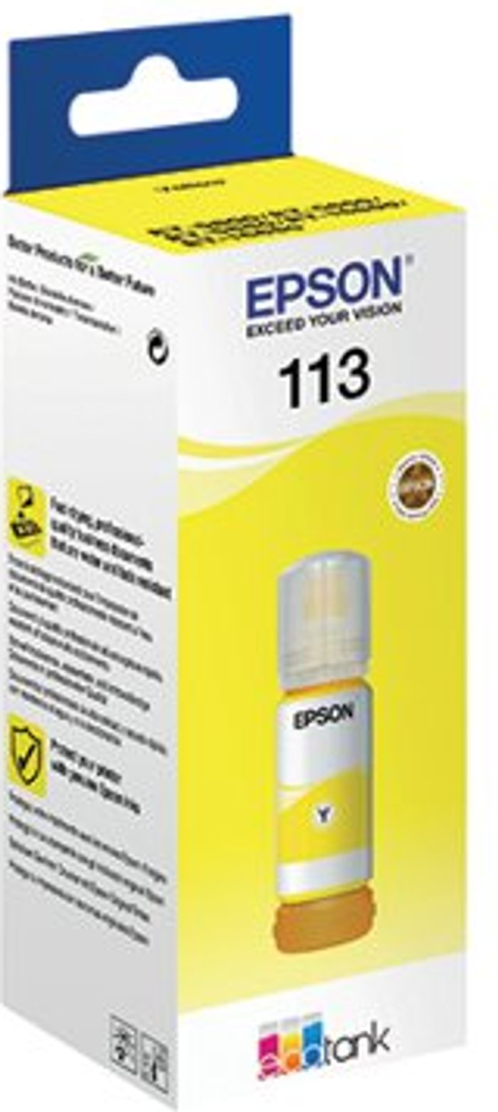 Office Monster | Epson Epson 113 Ecotank Yellow Ink Bottle C13T06B440 Epson Epson 113 Ecotank Yellow Ink Bottle C13T06B440