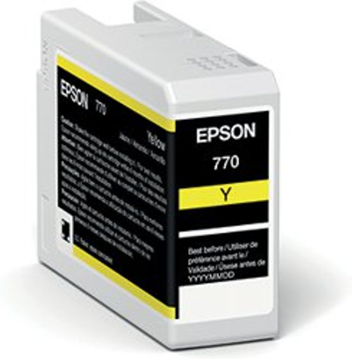 Office Monster | Epson Epson T46S4 Ink Cartridge UltraChrome Pro 10 Yellow 25ml C13T46S400 Epson Epson T46S4 Ink Cartridge UltraChrome Pro 10 Yellow 25ml C13T46S400