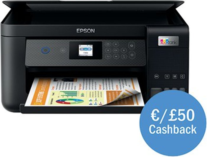 Office Monster | Epson Epson EcoTank ET-2851 Inkjet Printer C11CJ63403 Epson Epson EcoTank ET-2851 Inkjet Printer C11CJ63403