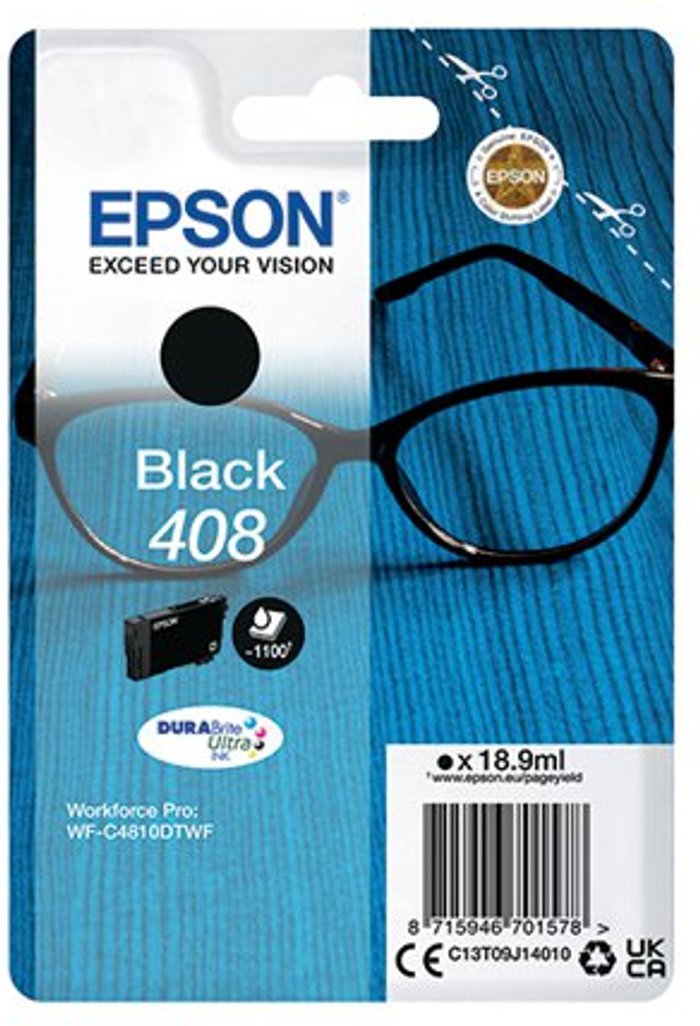 Office Monster | Epson Epson 408 - black - original - ink cartridge Epson Epson 408 - black - original - ink cartridge