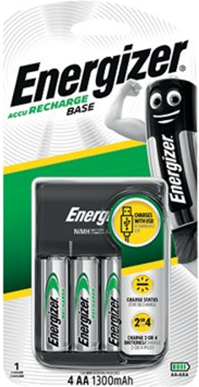 Office Monster | Energizer Energizer USB Base Charger 1300MAH E303257600 Energizer Energizer USB Base Charger 1300MAH E303257600