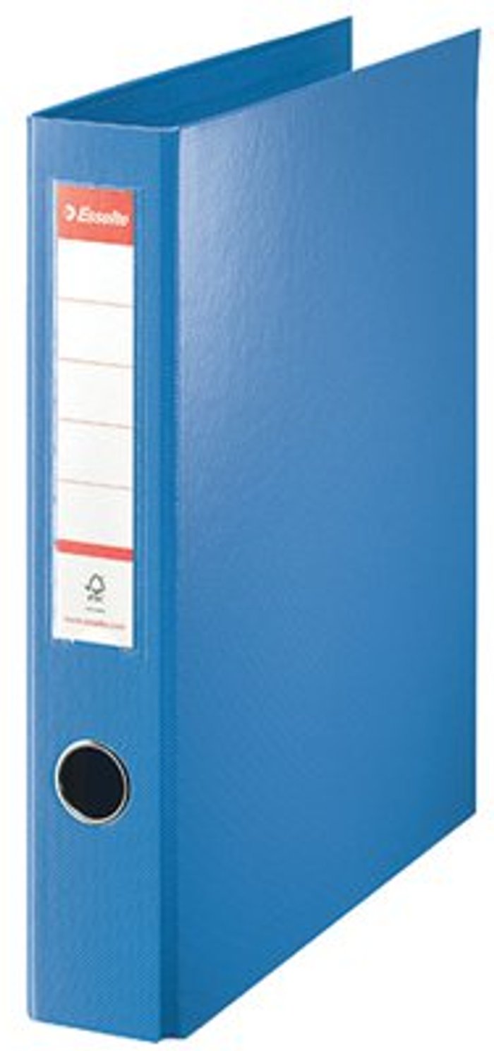 Office Monster | Esselte Esselte 4D-Ring A4 Binder 40mm Blue 82405 Esselte Esselte 4D-Ring A4 Binder 40mm Blue 82405