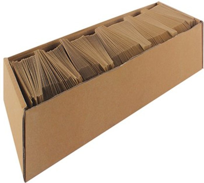Office Monster | Fisher Clark Unstrung Tags 3A 96 x 48mm Buff Single (Pack of 1000) TG8023 Fisher Clark Unstrung Tags 3A 96 x 48mm Buff Single (Pack of 1000) TG8023