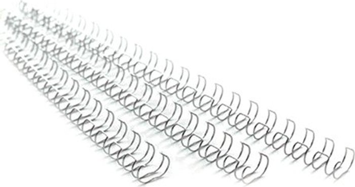 Office Monster | GBC GBC 34-Loop 6mm A4 Binding Wires Silver (Pack of 100) RG810497 GBC GBC 34-Loop 6mm A4 Binding Wires Silver (Pack of 100) RG810497