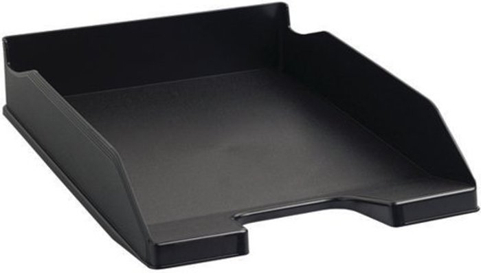 Office Monster | Exacompta Exacompta Forever Letter Tray Black 113014D Exacompta Exacompta Forever Letter Tray Black 113014D
