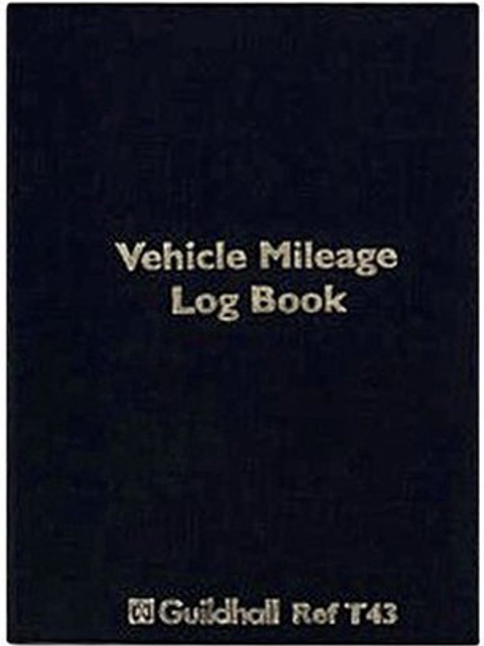 Office Monster | Guildhall Exacompta Guildhall Vehicle Mileage Log Book T43 Guildhall Exacompta Guildhall Vehicle Mileage Log Book T43