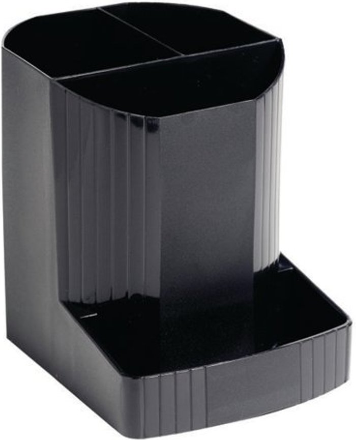 Office Monster | Exacompta Exacompta Forever Pen Pot Black 675014D Exacompta Exacompta Forever Pen Pot Black 675014D