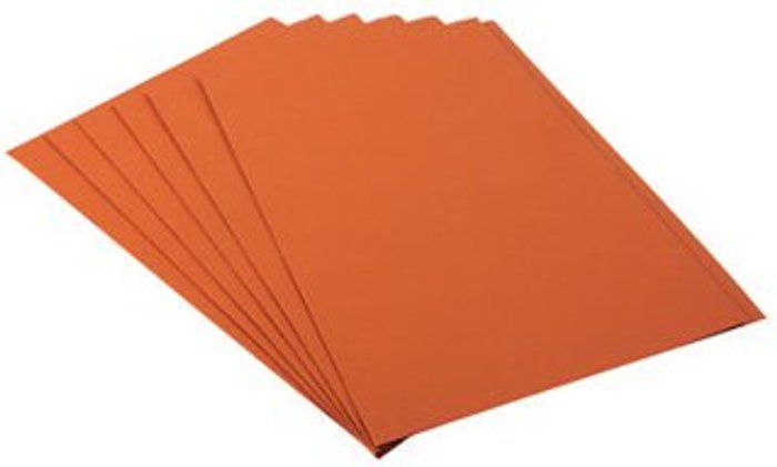 Office Monster | Guildhall Exacompta Guildhall Square Cut Folder 315gsm Foolscap Orange (Pack of 100) FS315-ORGZ Guildhall Exacompta Guildhall Square Cut Folder 315gsm Foolscap Orange (Pack of 100) FS315-ORGZ