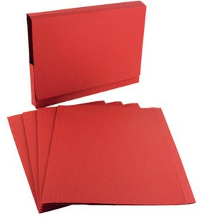 Office Monster | Guildhall Exacompta Guildhall Square Cut Folder 315gsm Foolscap Red (Pack of 100) FS315-REDZ Guildhall Exacompta Guildhall Square Cut Folder 315gsm Foolscap Red (Pack of 100) FS315-REDZ