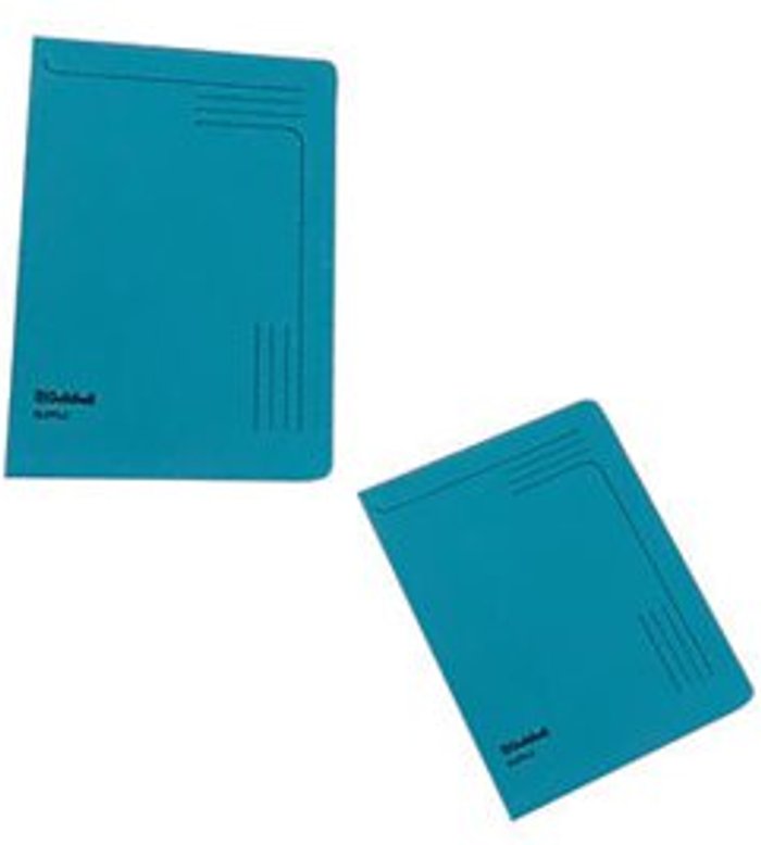 Office Monster | Guildhall Exacompta Guildhall Slipfile Manilla 230gsm Blue (Pack of 50) 4601Z Guildhall Exacompta Guildhall Slipfile Manilla 230gsm Blue (Pack of 50) 4601Z