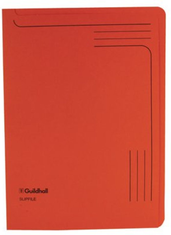 Office Monster | Guildhall Exacompta Guildhall Slipfile Manilla 230gsm Orange (Pack of 50) 4607Z Guildhall Exacompta Guildhall Slipfile Manilla 230gsm Orange (Pack of 50) 4607Z