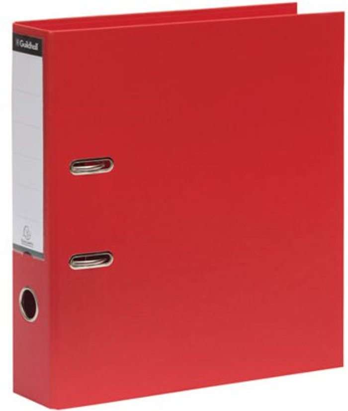 Office Monster | Guildhall Exacompta Guildhall 80mm Lever Arch File A4 Red (Pack of 10) 222/2002Z Guildhall Exacompta Guildhall 80mm Lever Arch File A4 Red (Pack of 10) 222/2002Z