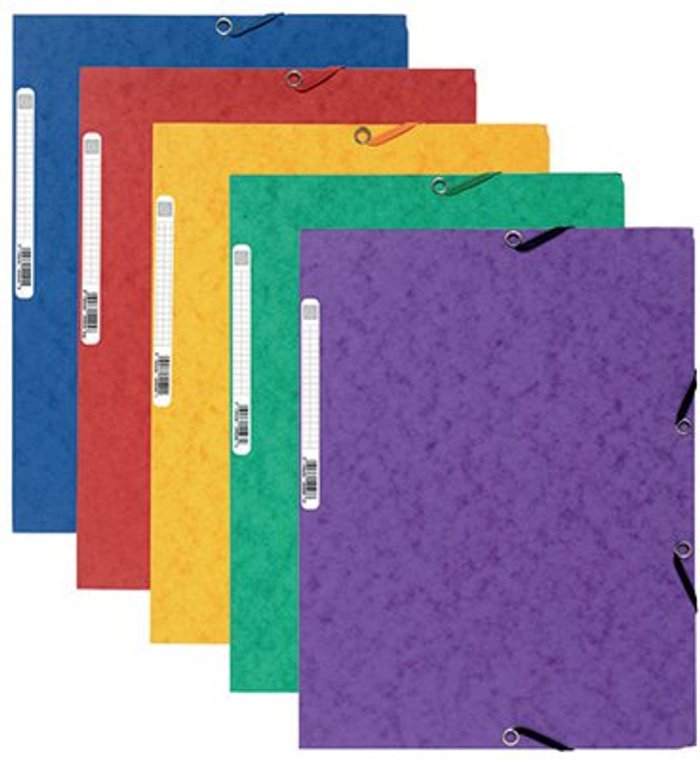 Office Monster | Europa Exacompta Europa Portfolio File A4 Assorted (Pack of 10) 55515E Europa Exacompta Europa Portfolio File A4 Assorted (Pack of 10) 55515E