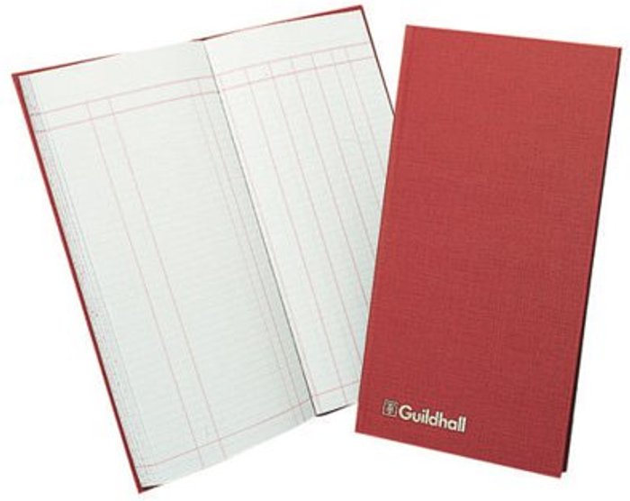 Office Monster | Guildhall Exacompta Guildhall Casebound Petty Cash Book 298x152mm T272 1810 Guildhall Exacompta Guildhall Casebound Petty Cash Book 298x152mm T272 1810