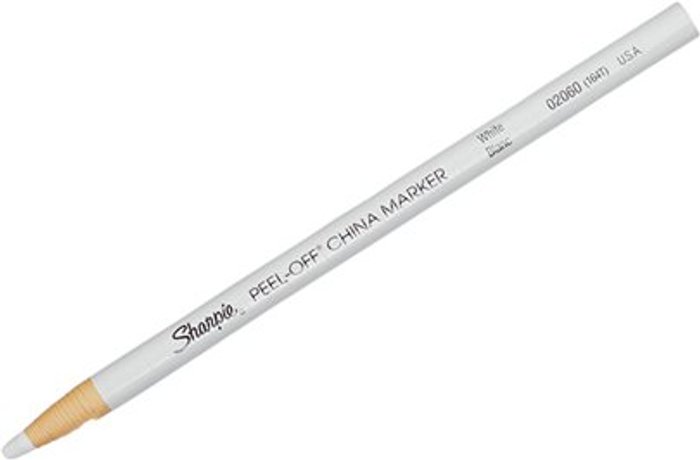 Office Monster | Sharpie Sharpie China Marker White (Pack of 12) S0305061 Sharpie Sharpie China Marker White (Pack of 12) S0305061
