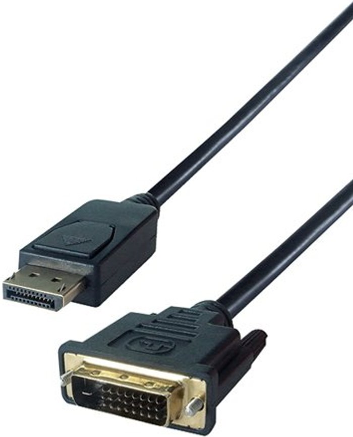 Office Monster | Connekt Gear Connekt Gear DisplayPort to DVI Display Cable 2m 26-6120 Connekt Gear Connekt Gear DisplayPort to DVI Display Cable 2m 26-6120