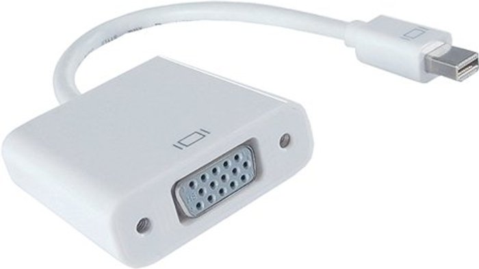 Office Monster | Connekt Gear Connekt Gear Mini Display Port to VGA Adapter 26-0706 Connekt Gear Connekt Gear Mini Display Port to VGA Adapter 26-0706