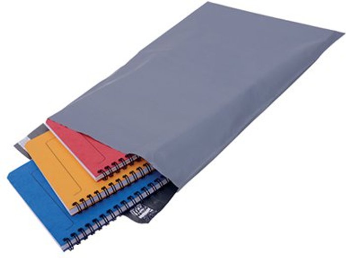 Office Monster | GoSecure GoSecure Polythene Mailing Bag 235x320mm Opaque Grey (Pack of 500) HF20220 GoSecure GoSecure Polythene Mailing Bag 235x320mm Opaque Grey (Pack of 500) HF20220