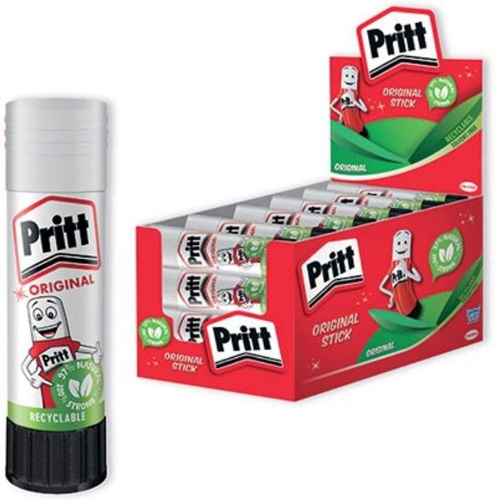 Office Monster | Pritt Pritt Stick Glue Stick 22g (Pack of 24) 261384 Pritt Pritt Stick Glue Stick 22g (Pack of 24) 261384