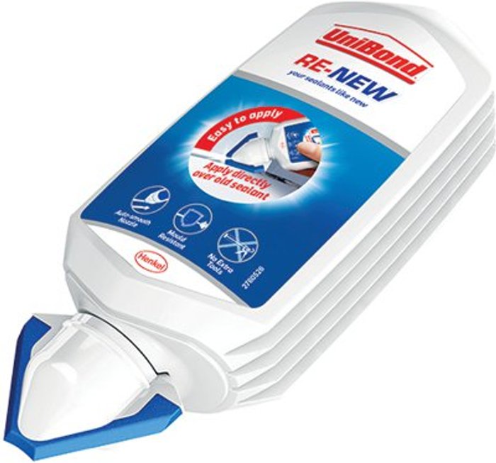 Office Monster | Unibond UniBond Re-new Silicone Sealant 80ml White Unibond UniBond Re-new Silicone Sealant 80ml White