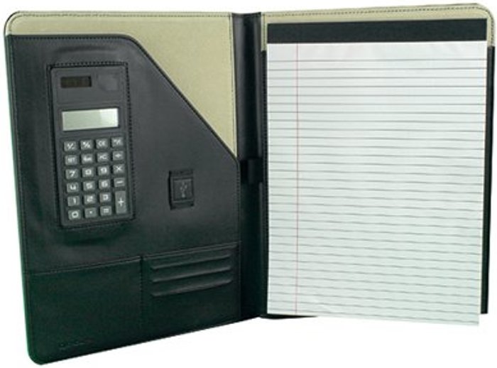 Office Monster | Monolith Monolith Executive Leather Conference Folder With A4 Pad A4 Black 2925 Monolith Monolith Executive Leather Conference Folder With A4 Pad A4 Black 2925