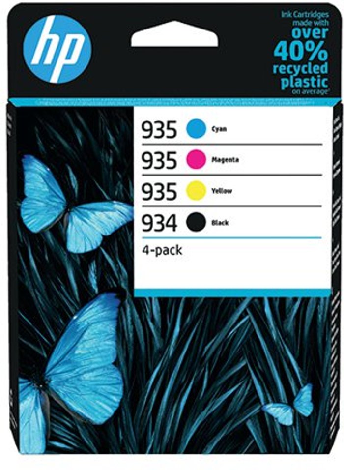Office Monster | HP HP 934/935 Ink Cartridge Multipack K/CMYK 6ZC72AE HP HP 934/935 Ink Cartridge Multipack K/CMYK 6ZC72AE