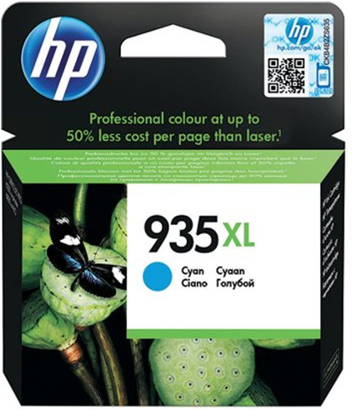 Office Monster | HP HP Hewlett-Packard 935XL Ink Cartridge - Cyan HP HP Hewlett-Packard 935XL Ink Cartridge - Cyan