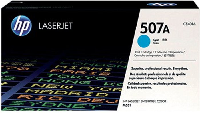 Office Monster | HP HP 507A Cyan Original LaserJet Toner Cartridge HP HP 507A Cyan Original LaserJet Toner Cartridge