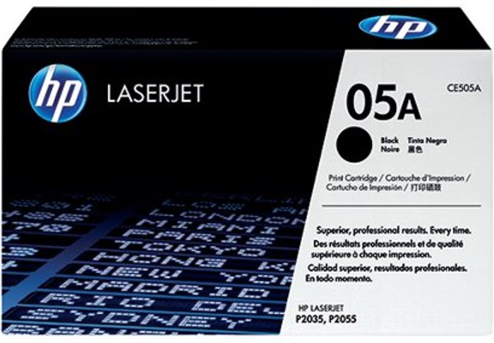 Office Monster | HP HP 05A Black Original LaserJet Toner Cartridge HP HP 05A Black Original LaserJet Toner Cartridge