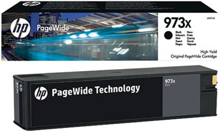 Office Monster | HP HP Original PageWide 973X Black Ink Cartridge HP HP Original PageWide 973X Black Ink Cartridge