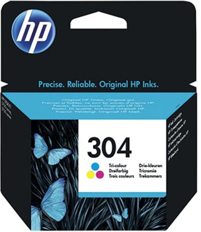 Office Monster | HP HP 304 Tri-colour Ink Cartridge HP HP 304 Tri-colour Ink Cartridge