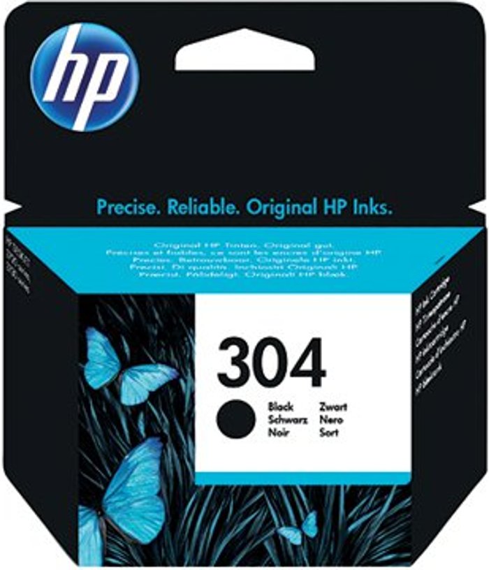 Office Monster | HP HP 304 Black Ink Cartridge HP HP 304 Black Ink Cartridge