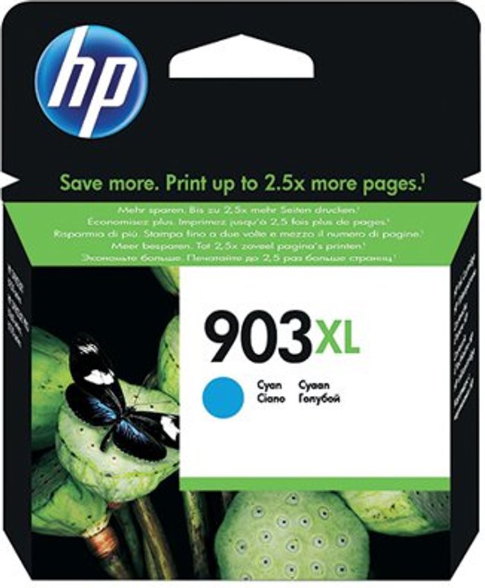 Office Monster | HP HP 903XL Cyan Ink Cartridge HP HP 903XL Cyan Ink Cartridge