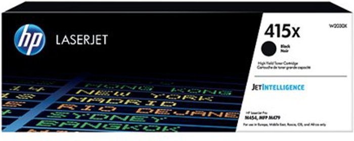 Office Monster | HP HP 415X Black Toner Cartridge HP HP 415X Black Toner Cartridge