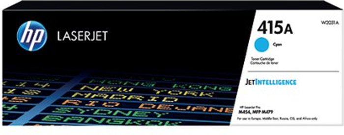 Office Monster | HP HP 415A Cyan Toner Cartridge HP HP 415A Cyan Toner Cartridge