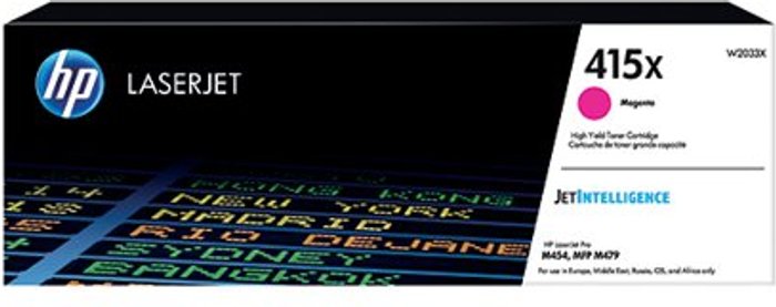 Office Monster | HP HP 415X Magenta Toner Cartridge HP HP 415X Magenta Toner Cartridge