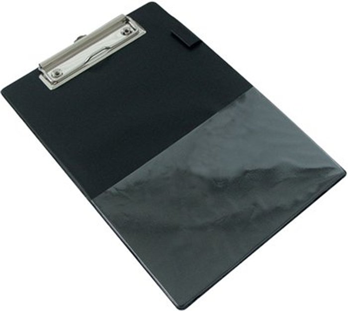 Office Monster | Rapesco Rapesco Standard Clipboard PVC Retractable Hanging Hole A5 Black 1072 Rapesco Rapesco Standard Clipboard PVC Retractable Hanging Hole A5 Black 1072