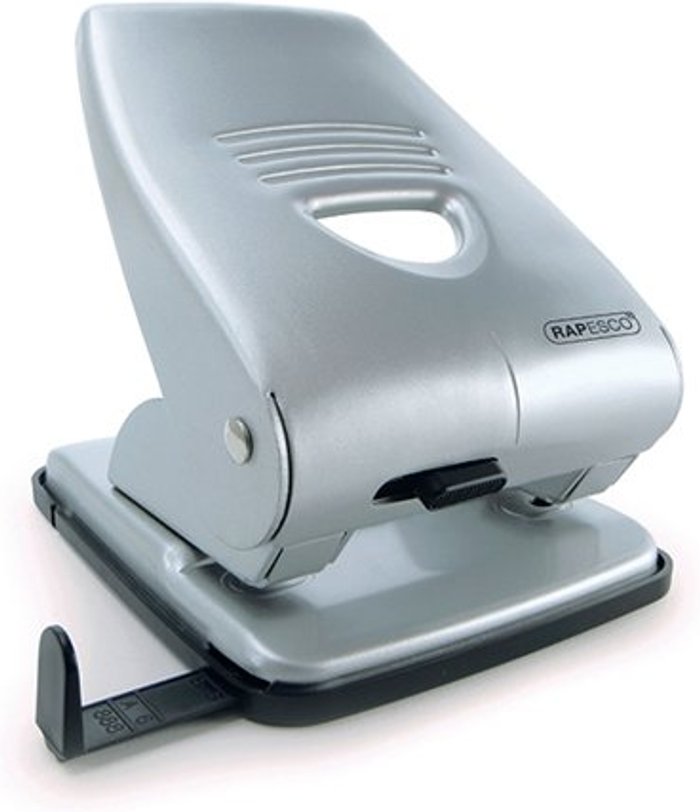 Office Monster | Rapesco Rapesco 835 Hole Punch Capacity 40 Sheets Silver 1024 Rapesco Rapesco 835 Hole Punch Capacity 40 Sheets Silver 1024