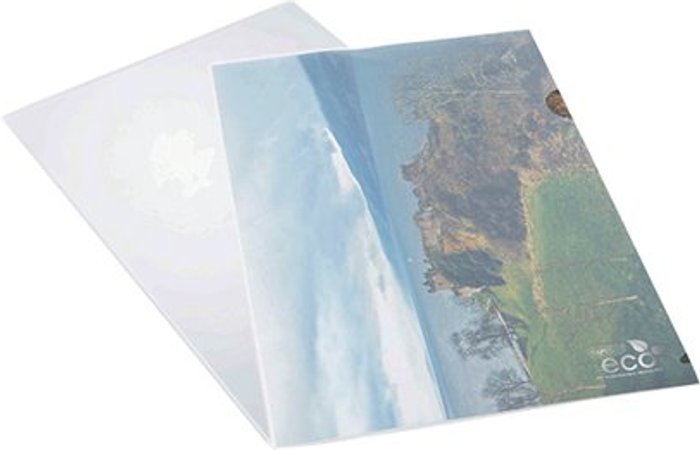 Office Monster | Rapesco Rapesco Eco Cut Flush Folders A4 Clear (Pack of 100) 1105 Rapesco Rapesco Eco Cut Flush Folders A4 Clear (Pack of 100) 1105
