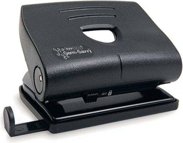 Office Monster | Rapesco Rapesco Germ-Savvy 820-P 2-Hole Hole Punch 22 Sheets Black PF8700B1 Rapesco Rapesco Germ-Savvy 820-P 2-Hole Hole Punch 22 Sheets Black PF8700B1