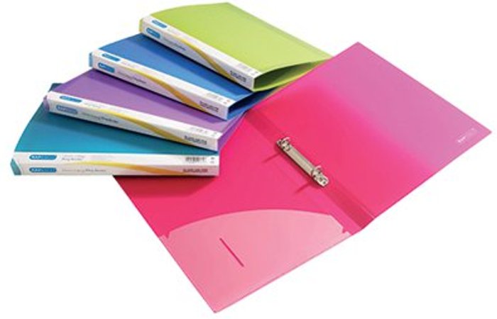 Office Monster | Rapesco Rapesco 15mm Ring Binder A4 Assorted (Pack of 10) 0799 Rapesco Rapesco 15mm Ring Binder A4 Assorted (Pack of 10) 0799