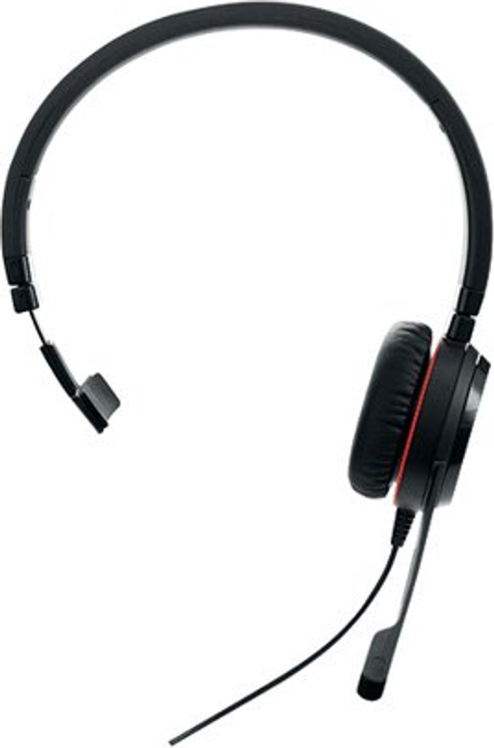 Office Monster | Jabra Jabra Evolve 30 II Monaural Corded Headset USB-A 3.5mm Jack Microsoft Teams Version 5393-823-309 Jabra Jabra Evolve 30 II Monaural Corded Headset USB-A 3.5mm Jack Microsoft Teams Version 5393-823-309