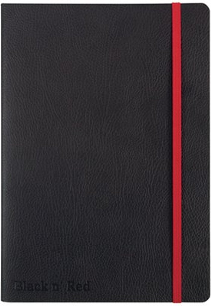 Office Monster | Black n Red Black n' Red Soft Cover Notebook A5 Black 400051204 Black n Red Black n' Red Soft Cover Notebook A5 Black 400051204