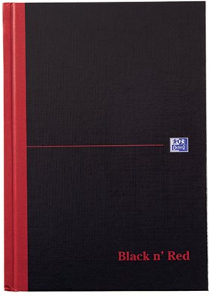 Office Monster | Black n Red Black n' Red Casebound Hardback A-Z Notebook 192 Pages A5 (Pack of 5) 100080491 Black n Red Black n' Red Casebound Hardback A-Z Notebook 192 Pages A5 (Pack of 5) 100080491