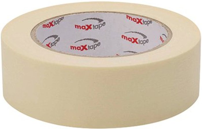 Office Monster | Maxtape Masking Tape 25mm x 50m (Pack 6) JF07632 Maxtape Masking Tape 25mm x 50m (Pack 6) JF07632