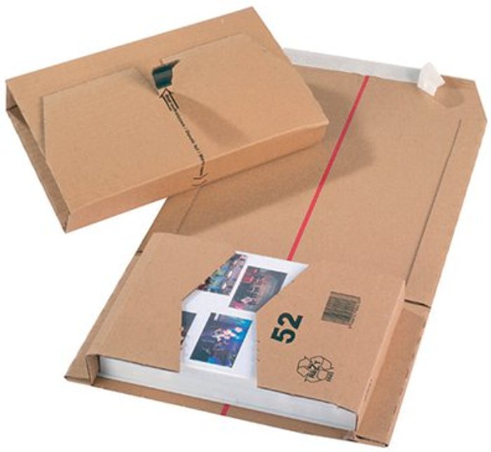 Office Monster | Jiffy Mailing Box 251x165x60mm Brown (Pack of 25) 11208 Jiffy Mailing Box 251x165x60mm Brown (Pack of 25) 11208