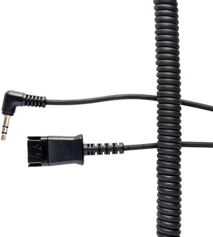 Office Monster | JPL JPL Quick Disconnect (QD) Bottom Lead Cable Male to 4-pole Mini Jack Male BL-07+P JPL JPL Quick Disconnect (QD) Bottom Lead Cable Male to 4-pole Mini Jack Male BL-07+P