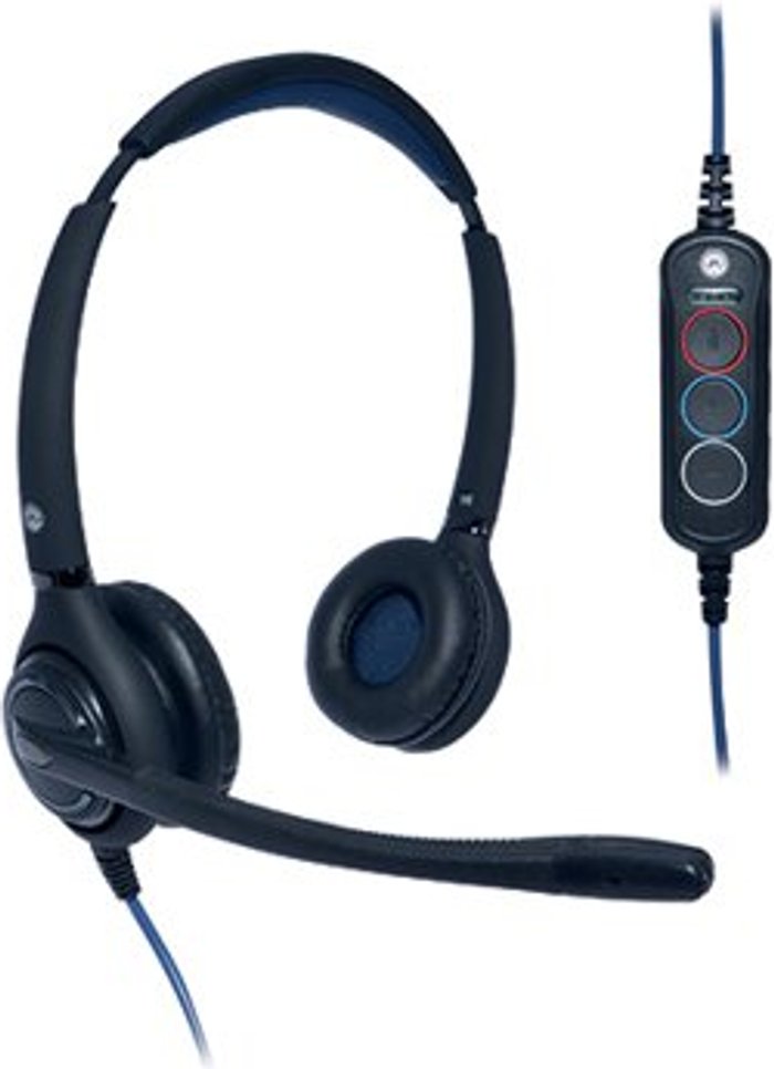 Office Monster | JPL JPL-502S Binaural Stereo USB Adjustable Headset Black JPL-502S-USB JPL JPL-502S Binaural Stereo USB Adjustable Headset Black JPL-502S-USB