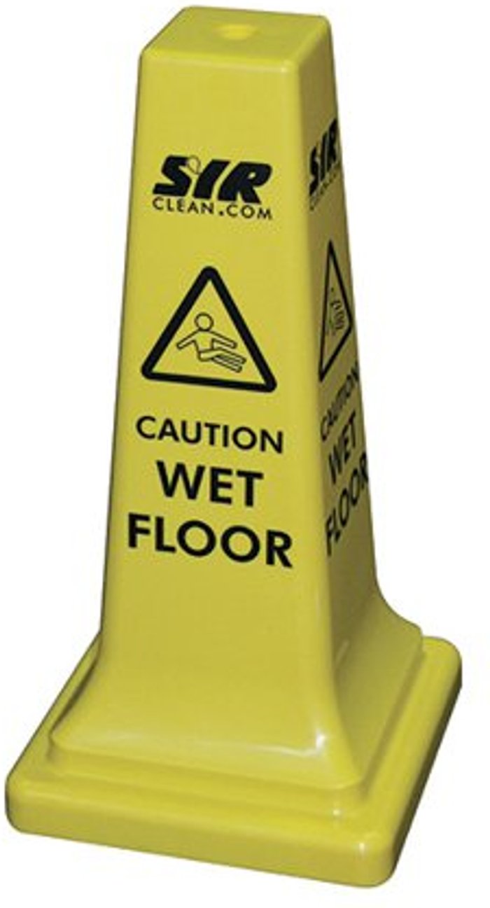 Office Monster | JSP SYR Caution Wet Floor Hazard Warning Cone 21 Inches 992387 JSP SYR Caution Wet Floor Hazard Warning Cone 21 Inches 992387